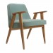 366- FAUTEUIL VELVET Mint