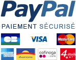 Paiement sécurisé via Paypal